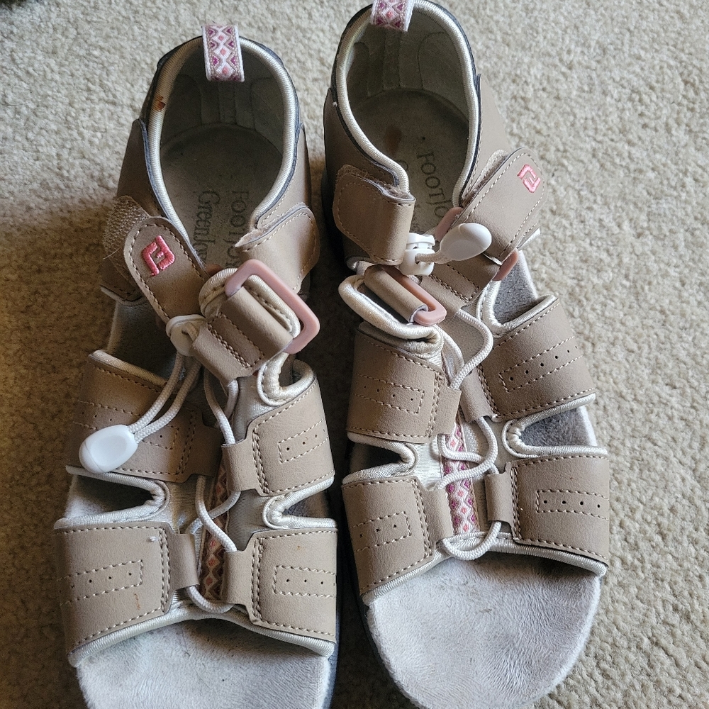 Womens Gold sandles